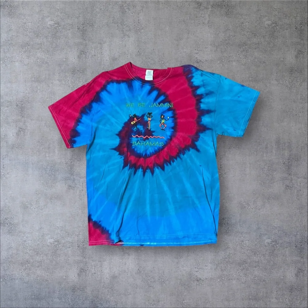 Tie Dye We Be Jammin' T-Shirt - Picture 1 of 4